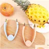 Other Home Garden New Pineapple Eye Corer Peeler MtiFunctional Stainless Steel Stberry Hler Fruit Seed Cutter Home Kitchen Accessori Dhyeb