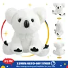 25cm luminoso bonito koala brinquedos de pelúcia iluminar presente de aniversário musical macio animais de pelúcia para meninas crianças brilhante brinquedo de dormir 231228