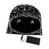 Fashion Designer hats Men's and women's beanie fall/winter thermal knit hat brand bonnet High Quality plaid Skull Hat H-12