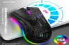 Mice 2023 Rechargeable USB 24G Wireless RGB Light Honeycomb Gaming Mouse for Desktop PC Computers Notebook Laptop Mice Mause Game8831969