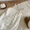 Robes pour filles, vêtements pour enfants, Style coréen, robe douce, longue, à la mode, sans manches, princesse, douce et mignonne