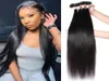 En gros de 8a cheveux humains brésiliens cheveux raides 30inch bundles3964054