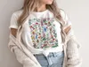 Women039s Tshirt Vintage Wild Flower T Shirt Boho Chic Floral Print Women Tshirts Söta damer toppar estetiska CottageCore clot1176950