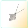 Exquisite 925 Sterling Silver Chain Halsband Diamond Jewelry Magnet Box Pendant Devout Anniversary Gift Fashion Accessories6481147