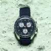 Bioceramic Planet Moon's Men's Watches Pełna funkcja Chronograf Chronograph Watch Mission to Mercury 42mm Luksury Watch Limited EditionWatches 2023