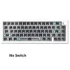 GMK67 GMK87 Kit austauschbare mechanische Tastatur Bluetooth 24G Wireless RGB Hintergrundbeleuchtung Dichtungsstruktur 3mod angepasst 231228