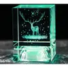 3D Rain Crystal Milky Carved Solar Shaped Desktop Heart Shaped The Gift Cloud Moon Way System Decoration Square