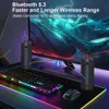 WISETIGER P3 Haut-parleur Bluetooth portable 30W IPX7 Étanche Boîte de son puissante Bass Boost BT53 RGB Double appairage TWSConnectivity 231228