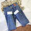 Jeans para mujeres Moda coreana azul grueso grueso flaco mezclilla