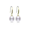 XF800 18K Gold Earrings Natural Fresh Water Au750 Pearl Drop Fine Jewlery Wedding Party Gift For Women Girl E235 210624289I