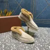 Kürk Tasarımcılar Kadınlar İçin Ayakkabı Sıcak Yün Ayak Bileği Botları Toka Kalite Kaşmir Loafers Yüksek Elastik Sığır Tendon Alt Bottom Bottom Unisex Casual Elbise Ayakkabı