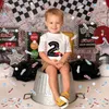 200Pcs Vintage Race Car Birthday Party Decorations Confetti Table Decor Retro Let's Go Racing Scatter Baby Shower Fast One Two 231227