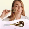 Ansikte Massager Ice Globes för ansikte 2st Luxury Rose Gold Cryo Sticks Face Roller Cold Heat Relief Beauty Massage Tools Birthday Gif5684175