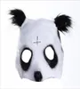 Halloween Party Cosplay panda face head mask Cro Panda Mask Newly Style Party Fancy Dress Novelty Latex cool mask9704534