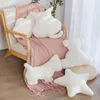 Super Soft White Clould Star Pillow Stuffed Animals Style Throw Pillow Cushion Bear Cat Back View Toy Home Decor Pillow 231228