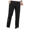 Men's Pants Elastic Waistband Trousers Cozy Winter Soft Thick Waist With Drawstring Pockets Ideal For Casual Sports Fall