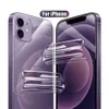 HD Clear Full Body Hydrogel Film für iPhone 15 14 11 12 13 Pro Max Rahmen Vorderseite Rückseite Displayschutz Kamera Objektiv Schutzfolie Abdeckung