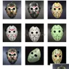 Dhs Maskerade Maskers Jason Voorhees Masker Vrijdag De 13e Horrorfilm Hockey Eng Halloween Kostuum Cosplay Plastic Partij Fy2931 D Dhfkw