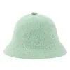 Cappello da pescatore per donna Ragazza Classico ricamo Asciugamano Maglia Cappello da pescatore Cappello da bacino piatto 231228
