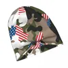 BERETS American Flag USA Camo Comouflage Military Fashion Mats Bonnet Hat Skullies Beanies Caps