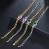Bracelets à maillons Emmaya Arrivée Élégant Bracelet Zircon Cubique Pour WomenGirls Mariée De Noce Bijoux Fascinants Charme Ornement