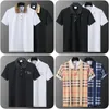 New Men's Polo Shirt 2024 Female Designer Embroidered Letter Polos Fashion Office Short sleeved T-shirt Summer Asian Size M-3XL