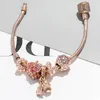 Bracelets de charme Charmes de marguerite d'été pour femmes fleurs bricolage pendentif fines bracelets femelles bijoux