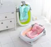 Przenośna mata wanna dla niemowląt nowonarodzona antiskid prysznic poduszka poduszka dla niemowlęcia miękka siedzenie podkładka regulowana zabawa woda netto 2830692