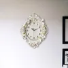 Orologi da parete Orologio a forma di angelo in resina, alimentato a batteria, moderno, decorativo, silenzioso