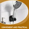 Bath Accessory Set Shower Bracket Binder Showerhead Adhesive Sprinkler Base Bathroom Wall Sprayer Holder Mount Abs