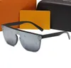 Lyx för kvinnor Mens Solglasögon Designer Flower Lens Solglasögon med bokstav Fashion Classic Attitude UV 400 Skydd Solglasögon Black Grey Red Lens Unisex