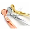 4 Colors Candle Wick Trimmer Stainless Steel Oil Lamp Trim Scissor Durable Cutter Snuffer Tool Hook Clipper Drop Delivery Dhxvc