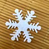 Party Supplies Artificial Snow Flowers Confetti Scatter For DIY Winter Year Christmas Kids Bedroom Wall Stickers Baby Decoration Wh