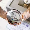 Orologio di moda di alta qualità Coppia di orologi automatici da uomo da uomo 42 mm da donna 36-33 mm Canon oro semplice per la consegna rapida design impermeabile