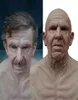 Party Masks 1 Pcs Realistic Old Man Latex Mask Horror Grandparents People Full Head Halloween Costume Props Adult1136433