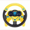 Toy Car Wheel Kids Baby Interactive Toys Children ratt med lätt ljudsimulering Driving Car Toy Education Toy Gift 231227