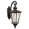 Wall Lamp Vintage Led Pack Light Ip54 Waterproof Outdoor Fixture To Pineapple Courtyard Gazebo 220v/110v