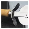 Other Kitchen Tools Round Pizza Cutter Tool Stainless Steel Confortable With Wooden Handle Knife Cutters Pastry Pasta Dough Kitchen Ba Dhfsv