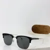 Новый модный дизайн солнцезащитных очков «кошачий глаз» 5590 в металлической и ацетатной оправе, простой и популярный стиль, универсальные уличные защитные очки UV400