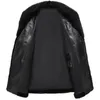 BATMO arrival winter jackets men male mink fur collar parkas coat trench coat Size S-4XL LSY0800087 231228