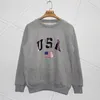 GAAJ USA Amerika Vlag Mannen Womene Sweatshirt Casual Printe Fleece Man Katoen Homme Vrouw Dikke Sweatshirts Merk Kleding 231227
