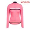 team Cycling jersey Womens Long Sleeves Tops Road Racing Shirts Bicycle Outfits Outdoor Sports Uniform S2101271349603264229393