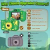 Karikatür Çocuk Kamera Dinozor 4000W HD Çift Lens Selfie Kamera Eğitim Oyuncakları 1080p Video Dijital Kamera Doğum Günü Hediyeleri 231227