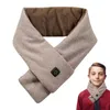 Bandanas Electric Heating Scarf Rechargeable Heated Neck Warmer 3 Levels Soft Warm For Outdoor Activities And Cold Weather
