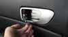 Styling High quality ABS chrome 4pcs car internal door handle decoration cover frame+4pcs inner door handle bowl for Mazda6 20032013