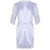 Mulheres sleepwear sexy camisola lingerie moda rendas retalhos nightdress mulheres cinto de seda flexível banho robe nightwear chemises