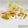 Party Favor Wedding Bridal Candy Box Gold Pineapple Bottle OpenTerAddmes Card With Ribbon Birthday Party Favors Gift Diy Decor Supply L DHG1A