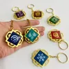 Keychains Game Schlüsselbund Genshin Impact Vision Eye of God for Men Autos Schlüsselkette Schöne Frauen Accessoires Bag Anhänger Keyring Geschenke