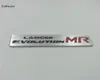 Aluminum Metal Carstyling For Mitsubishi Lancer Evolution X MR Emblem Badge Logo Decal Sticker9864344