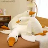 Animales de peluche de gran tamaño, pato esponjoso, juguetes de peluche, almohada para dormir, lindo animal, cisne de peluche, muñecos de peluche, alfombra para el suelo, regalo de cumpleaños para niños y niñasL231228